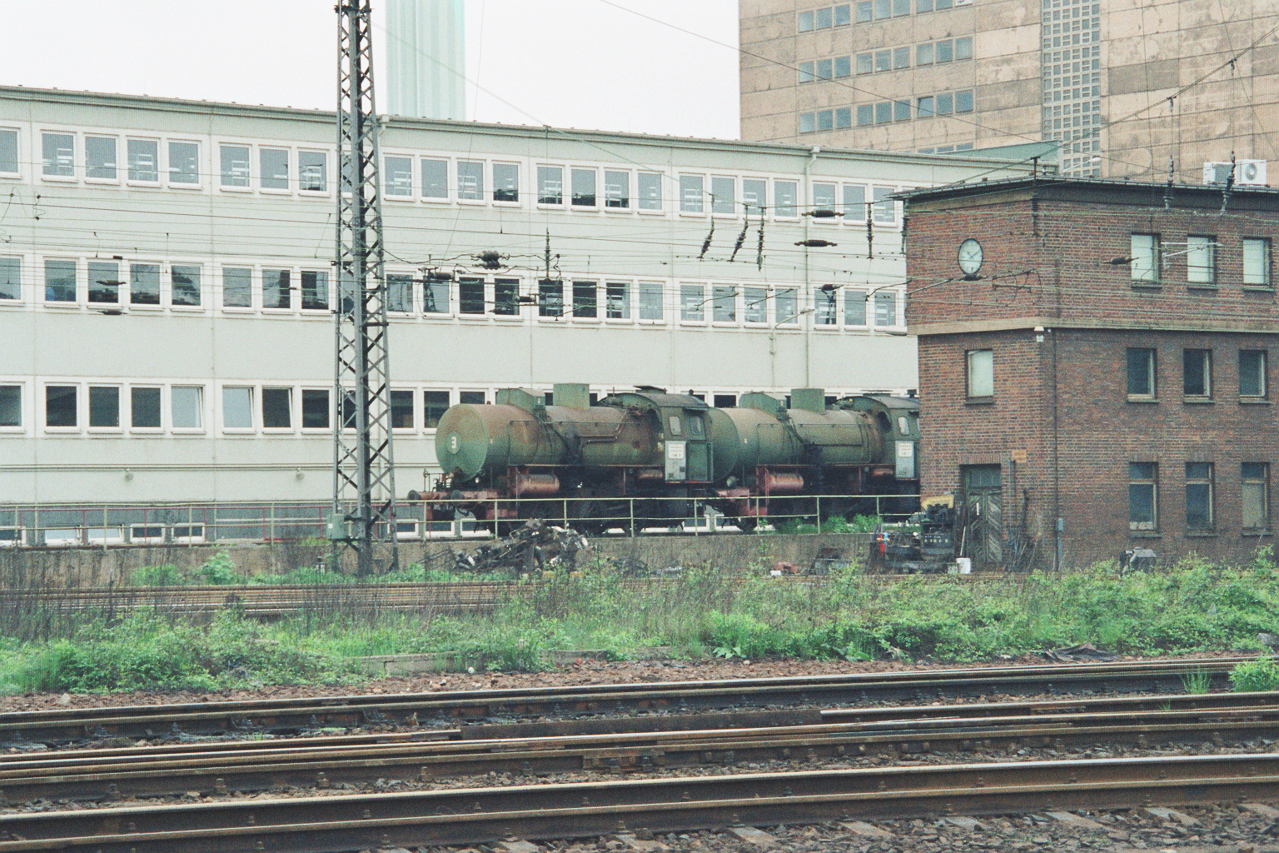 Dampfspeicherloks in Dresden, 199x