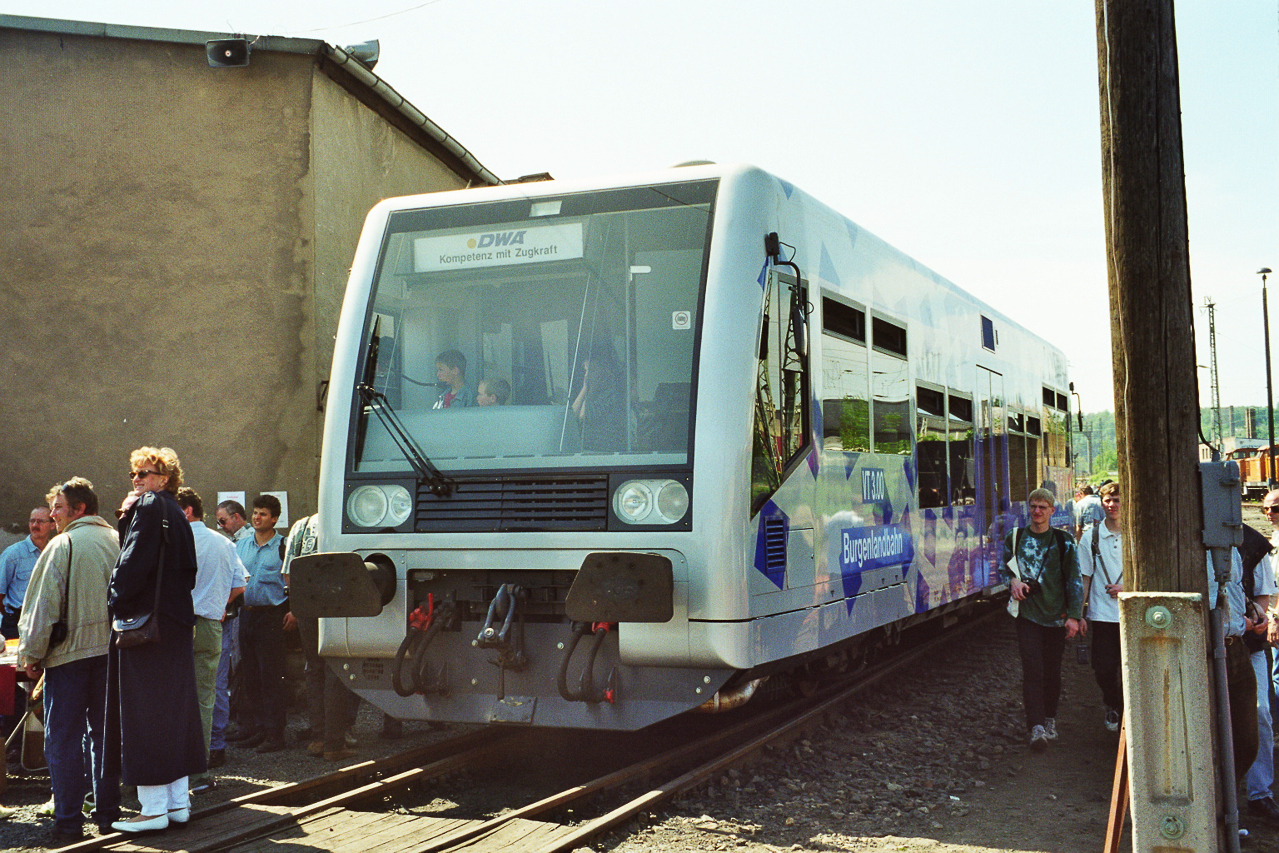 DWA Triebwagen in Dresden, 199x